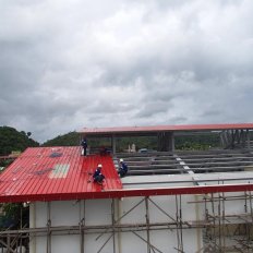 Cargo Shed Construction